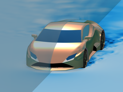 スポーツカーのLES