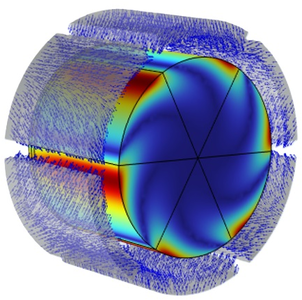 Rotating Permanent Magnet Heater for Aluminium Billet