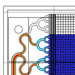 MEMS Gas-Chromatographer Pre-Concentrator Multiphysics Simulation