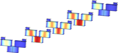 Shape Optimization of a Cascaded Rectangular Cavity Filter