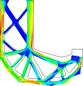 Topology Optimization of Loaded Knee Structure with a Maximum Stress ...