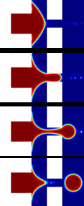 Numerical Study of Droplet Formation inside a Microfluidic  Flow-Focusing ...