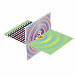基于波动光学仿真的金属薄膜孔阵列表面等离极化激元波函数理论研究