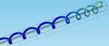Pushability Model of a Microcatheter for Intravascular Procedures
