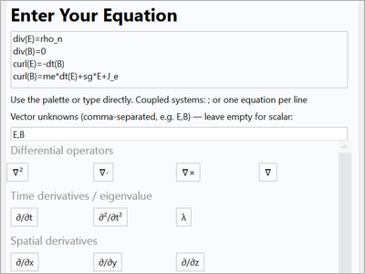 How to Enter Partial Differential Equations in Natural Form into COMSOL ...