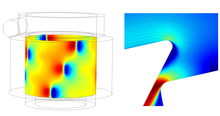 Two Step Study of Flow in an Industrial Pulp Screen, Solved with the COMSOL ...