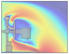 Evaluating Clean Bench Designs Using CFD and Particle Tracing