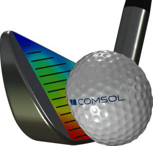 Impact Analysis of a Golf Ball 