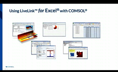 Using Excel® with COMSOL Multiphysics® Simulations 
